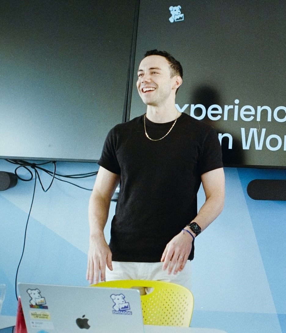 Matt Harris presenting